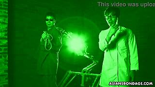 Shiori Natsumi Tied Up Fingered with Vibrator Until Orgasm in Group