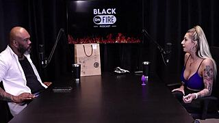 Serbian blonde amateur explores domination and humiliation in outdoor group casting with Brazilian brunette.