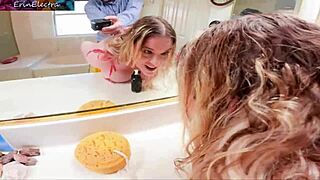 Hot Wife Fucks The Contractor For A Cheap Remodel. Blonde Milf Takes Big Cock In Bathroom Anal.