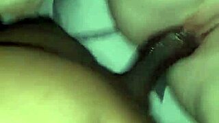 I fuck my white girl with my black cock she loves giving pussy on all fours in homemade video.