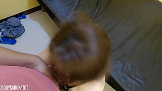 Sloppy Blowjob Contrasts With Hairy Pussy Anal For Asian Babe