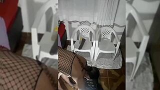 hey bitch are you ready to play hot with this big dildo in bodysuit and red panties like in the full video on xvideo red?