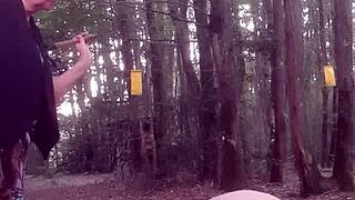 Femdom Face Sitting With Slave At Home And In Forest