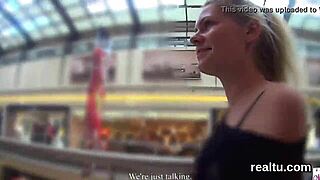 Exceptional Czech Chick Tempted in Mall and Intensely Screwed in POV Action