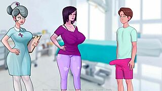 Sexnote Part 6 Features Fat Classmate With Big Ass And Tits In Bbw Teacher Parody Game As Mommy