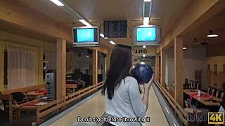 hunt4k features a stranger offering cash for passionate outdoor sex with a young czech wife in a bar