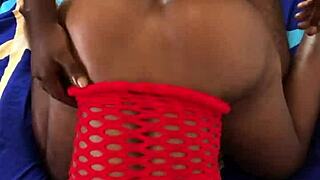 i bent over hot black babe for passionate doggystyle fucking with moans