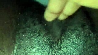 small tit ebony solo pussy masturbation with wet pussy and orgasm