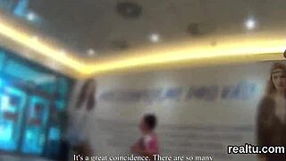 Exceptional Czech Chick Tempted in Mall and Intensely Screwed in POV Action
