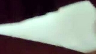 Bedroom Confessions with Blonde Wife Teasing in Handjob