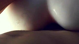 Had a fantastic doggy style session with that tight sexy ass in the bedroom.