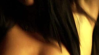 Indian woman displays exotic beauty in naked dance and solo masturbation on bed