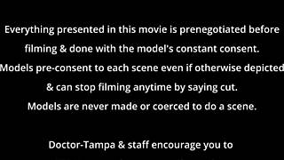 Melany Lopez sucks big cock and gets tight pussy blasted with hot cum load!