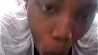 blowing cumload spit bubbles with deep ass sloppy throat and pussy farts - mastermeat1.