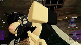 Watch This Roblox Emo Chick Get Pounded Hard on Bed in Part 1!