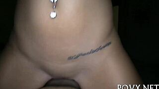 Bold couple delivers hardcore outdoor blowjob and tight pussy missionary fucking in intense POV sex