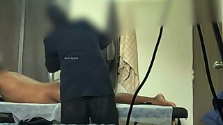 thailand girl hathai massaging customer part 2 with asian handjob