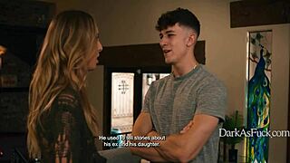 blackmailed by a bastard at step dads wake - parker ambrose millie morgan darkasfuck!