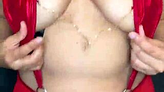 Belly dancer gags on deepthroat! Intense throat fucking with choking and gagging action