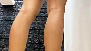 This amateur latina babe gets her virgin teen 18+ pussy so wet and juicy in homemade solo masturbation. She needs a cock to fuck her pretty petite body with toys.