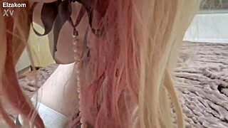 Curvy latina escort in lingerie bends over for domination. Tight wet pussy and juicy ass in ripped clothes