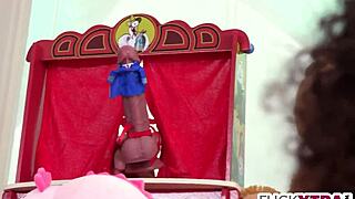 pigtail cutie pixie small 18+s fucks puppet master 😈