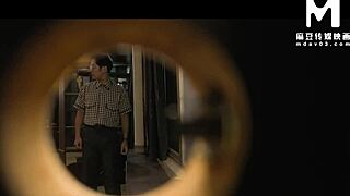 Asian Milf Bride Cheats On Husband With Gruff Vegetable Stall Owner In Outdoor Toilet Encounter. Bent Over Doggystyle Pounding And Cowgirl Riding Lead To Intense Pussy Licking And Cuckold Thrill For Married Wife.