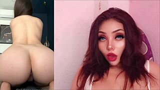 i get so horny watching karely ruiz and her friend gigi in their first lesbian scene with big tits masturbation orgasm creampie