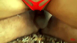 Colombian Brunette Babe With Big Ass And Natural Tits Enjoys Outdoor Sex While Watched