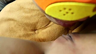 High School Student Gets Pussy Licked in Uncensored Cosplay Action