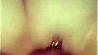 kiwi milf hints at glass beads play before creampie fuck