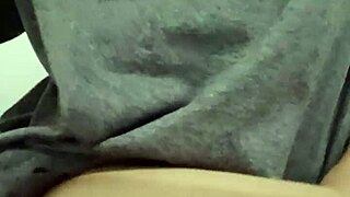 Young 18+ Curvy Latina Groping Big Natural Tits