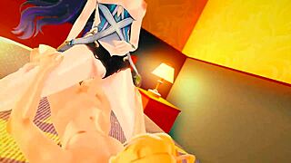 Lauma gets hardcore fucked in Genshin Impact hentai with creampie and squirting 😈🍆