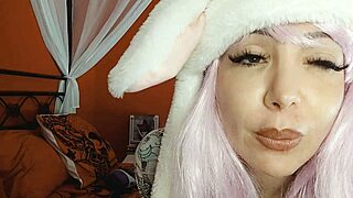 Blonde cutie teen 18+ girl learns swallowing huge cock deepthroat pov homemade