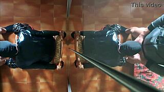 Blindfolded latina milf chairtied for deepthroat face fucking. She gags on monster cock until creampie cum swallow.