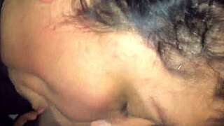 Single mother sucked my dick in a taxi while cruising through Lima streets in Peruvian squirting action.