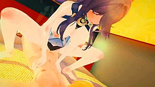 Lauma gets hardcore fucked in Genshin Impact hentai with creampie and squirting 😈🍆