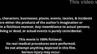 prisoner gets those mandatory hitachi orgasms from a stranger - alora donna!