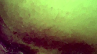 Muscular tattooed girl masturbates tight swollen pussy with vibrator until wet orgasm.