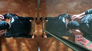 Blindfolded latina milf chairtied for deepthroat face fucking. She gags on monster cock until creampie cum swallow.