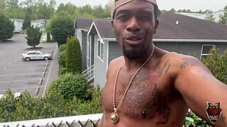 getting kinky with rome major mounting big tits black milf in deepthroat doggystyle and cowgirl ride