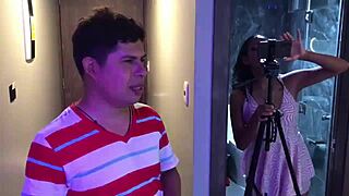 Innocent Big Ass Latina With Big Tits Joins Fake Casting Interview With Whore Assistant In Chubby Group Facial.