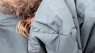 Why does Amber give blowjob in truck with cum in mouth like slut?