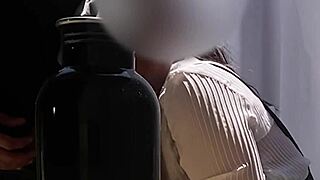 padrastro tricks enteada by covering her eyes and swapping lollipop for his cock in taboo oral blowjob fantasy