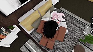 roblox slut hints at taking big black cock in her big ass and tits