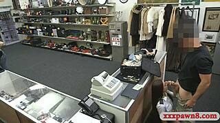Hey, you won't believe this stewardess getting screwed in the pawnshop toilet on hidden cam POV.