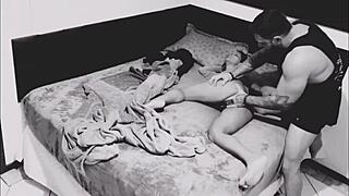 Hidden Camera Catches Neighbor Devouring My Wife - Part 2 Explosive Action!