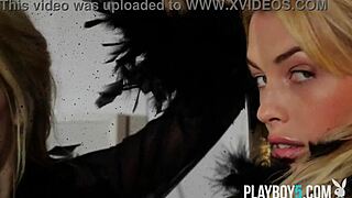 Tight Body Canadian Blonde Playboy Model Gets Naked In A Shower