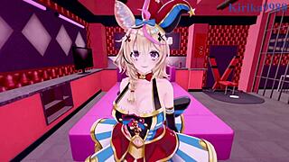 Nekomata okayu and omaru polka intense sex! Hololive vtuber pov hentai with creampie and big tits.