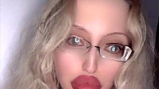 Russian Storyline Full Movie with Glasses and Lipstick